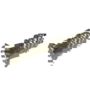 #12X2 FLT PHIL HD BRS WOOD SCRW